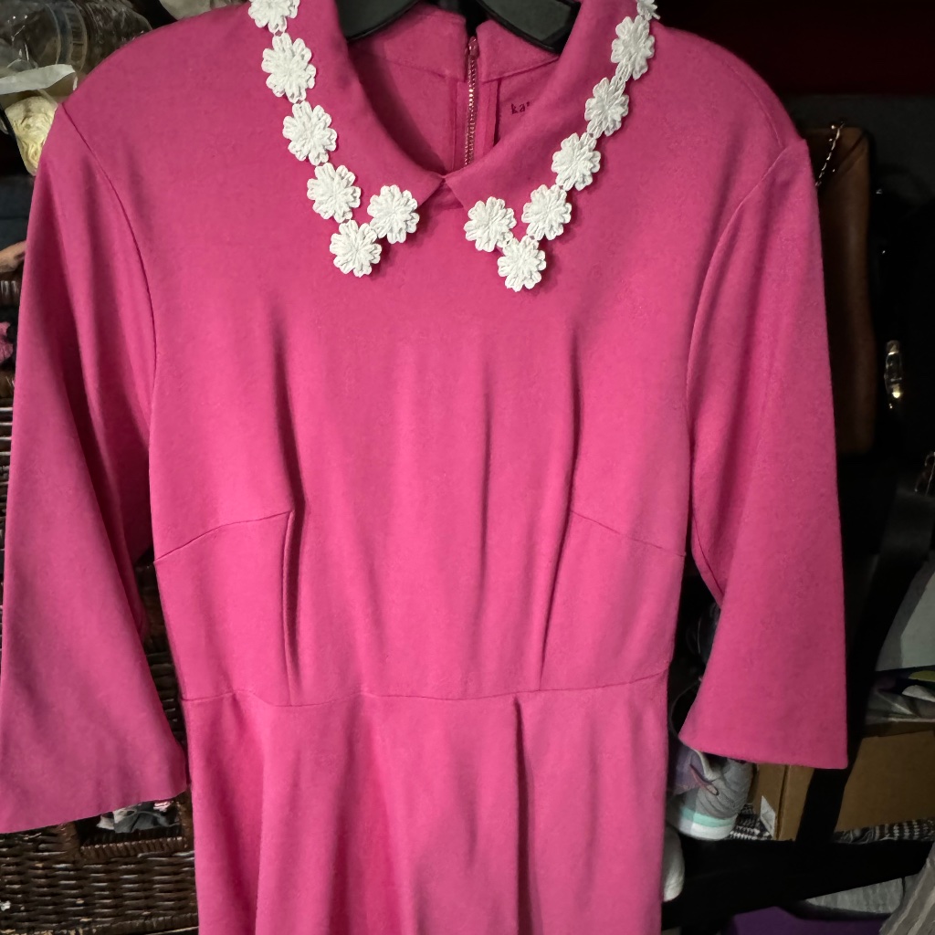 New Without Tags Pink Ponte Dress